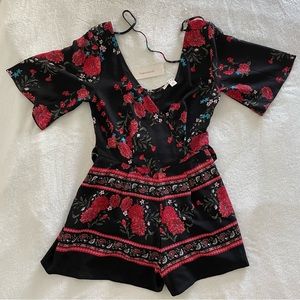 Francesca’s Floral Romper